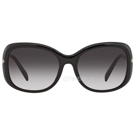 Prada PR 04ZS 57 Grey Gradient & Black Sunglasses .